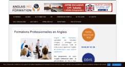 Desktop Screenshot of anglais-pro.com