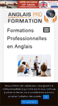 Mobile Screenshot of anglais-pro.com